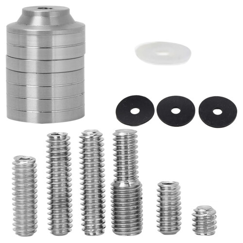 Adjustable Bow Stabilizer Weight Kit for Archery Includes Balance Bar and Bolt 1