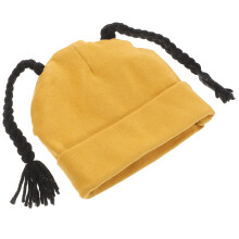 4St Gul Babyhatt Peruk För Barn