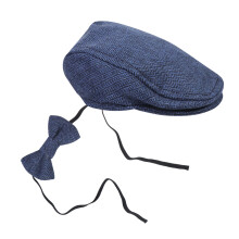 1 Set Nyfödd Fotoaccessoarer Gentleman Slips Mörkblå