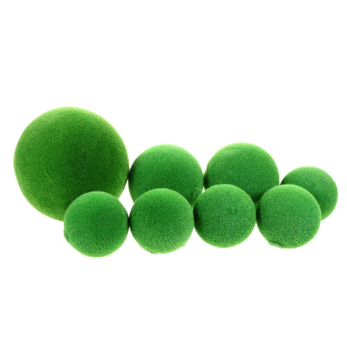 16 Pcs Simulerad Mossig Boll DIY För Hem, Trädgård, Bröllop 1