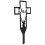 4 St Metal Grave Cross Yard Stake Decor 11