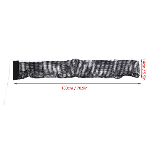 Durable Black Table Tennis Net Replacement 180x14cm for Training 1