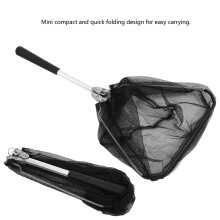 Aluminium-Dreifachfaltbares Keschernetz 56 cm 22 Zoll 30  27 cm
