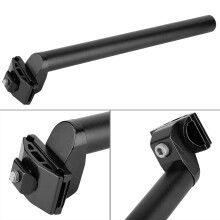 Bicycle Shockproof Seat Post 25.4*300MM for Mountain & Road Bikes Black