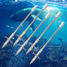 Unbreakable 5PCS Fishing Arrowhead Darts Stainless Steel for Slingshots