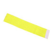 Outdoor Soccer Captain Armband - Adjustable Non-Slip Yellow