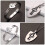 1Set Titanium Decoratieve Halsketting En Armband Set 7