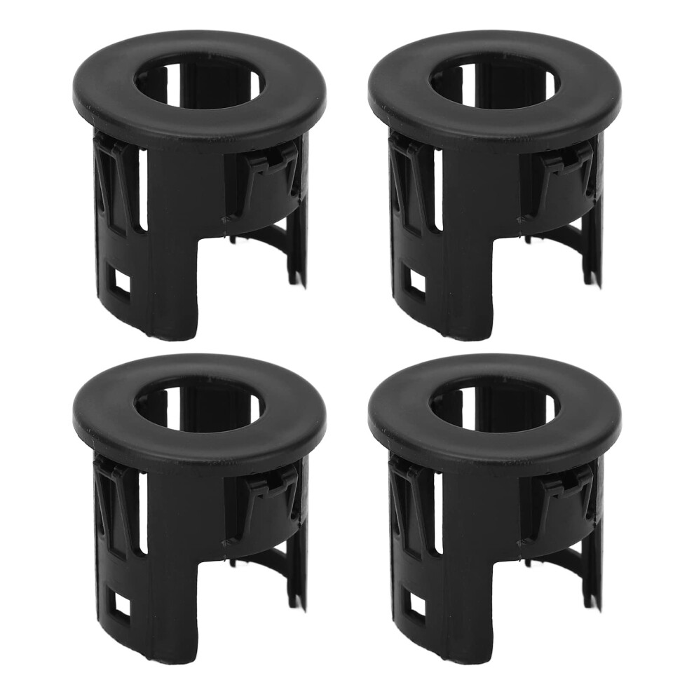 Parking Assist Sensor Bracket 4Piece Abs Plastic Parking Sensor Bezel Set For Front And Rear Bumpers 9067246985714