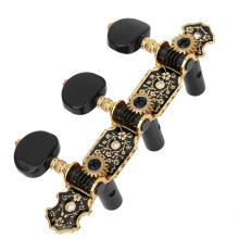 Acoustic Guitar Tuners 1:18 Machine Heads Pegs for Accurate Tuning Alloy 3L3R