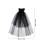 1 Par Bröllopsklänningssärmar I Transparent Tulle 3
