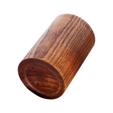 Runde Holzchopstick Organizer 1 Stk 5,1x3,5 Zoll