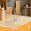 2Ud Toppers De Postes De Madera Sin Acabado Para Decoración Interior 9