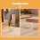 2Ud Toppers De Postes De Madera Sin Acabado Para Decoración Interior 10