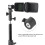 Rust-Resistant Tri Hot Shoe Mount for Flash Light & Mic Equipment 4