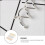 1pc white lipstick storage box, multi-functional lip gloss holder 8