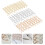 1pc white lipstick storage box, multi-functional lip gloss holder 9