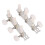 Guitar Tuning Pegs 2pcs - Precision Knobs for Classical Guitar Chrome Finish 8