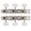 Guitar Tuning Pegs 2pcs - Precision Knobs for Classical Guitar Chrome Finish 7