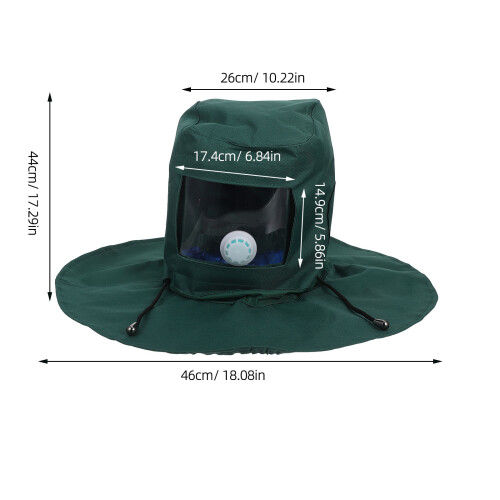 Capacete De Jateamento Com Máscara Para Retificação E Pintura 2