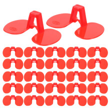 100Pcs Höna Peepers Ögonskydd Kycklingögonfästen Mot Näbbling
