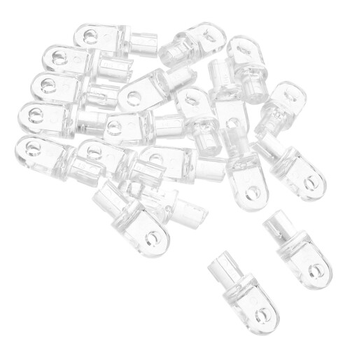 Blindspets Transparent Plastfönster Kippvinkelreglage 20St