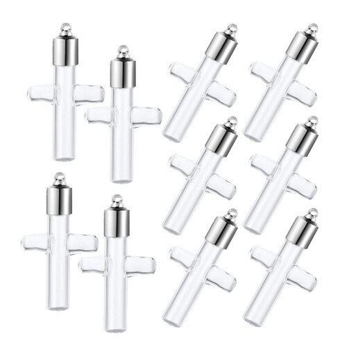 1 Set Glasampuller I Form Av Hängande Pendants 1