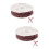 2Rolls Violet Convenient Craft Ribbon Cuttable Polyester Wrinkle-Free 7