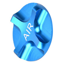 High Strength Aluminium Bicycle Suspension Fork Valve Cover - Blue