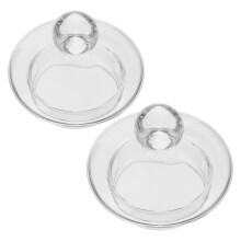 2St För Muggar Whiskeyglas Transparent Aromskydd