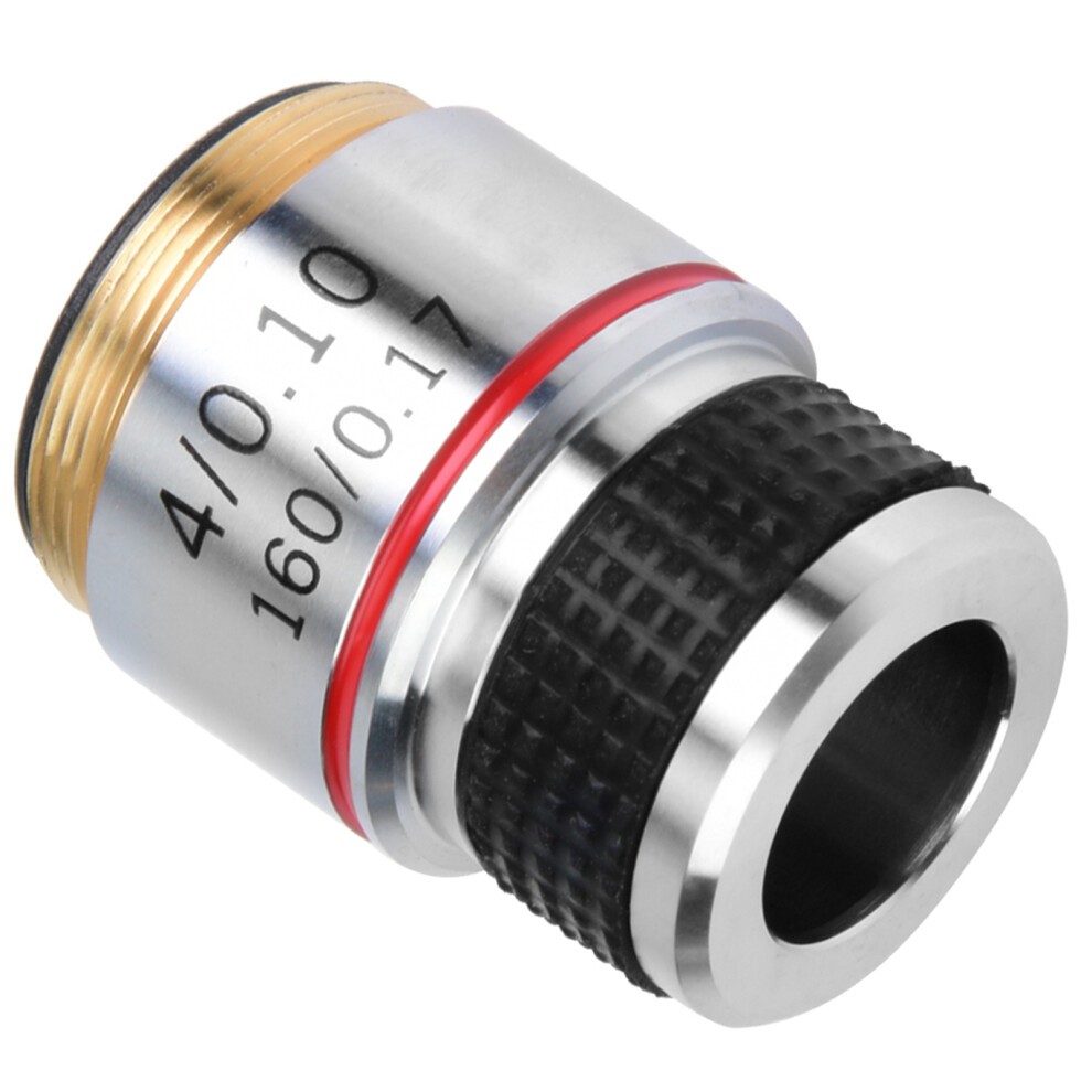 Achromatic 4X 185 Microscope Objective Lens 160/0.17 Biological 3461363339065