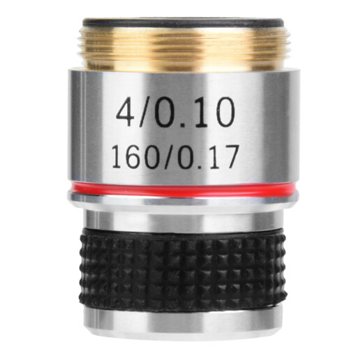 Achromatic 4X 185 Microscope Objective Lens 160/0.17 Biological 1