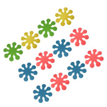 12 St Åtta Blommblad Florpåsar Tallriksunderlägg Fester