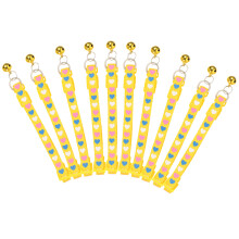 50St Justerbar Gul Hjärtprint Halsband Till Katt Och
