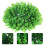 Faux Topiary Boll Växt Simulerad Gräs Boll Takupphängd 5