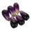 6Pcs Emulation Eggplant Vegetable Decor Educational Photo Prop 10