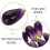 6Pcs Emulation Eggplant Vegetable Decor Educational Photo Prop 8