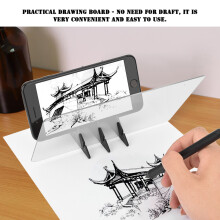 Stencil Board Light Box for Tracing Drawing IP65 Waterproof 20x14cm