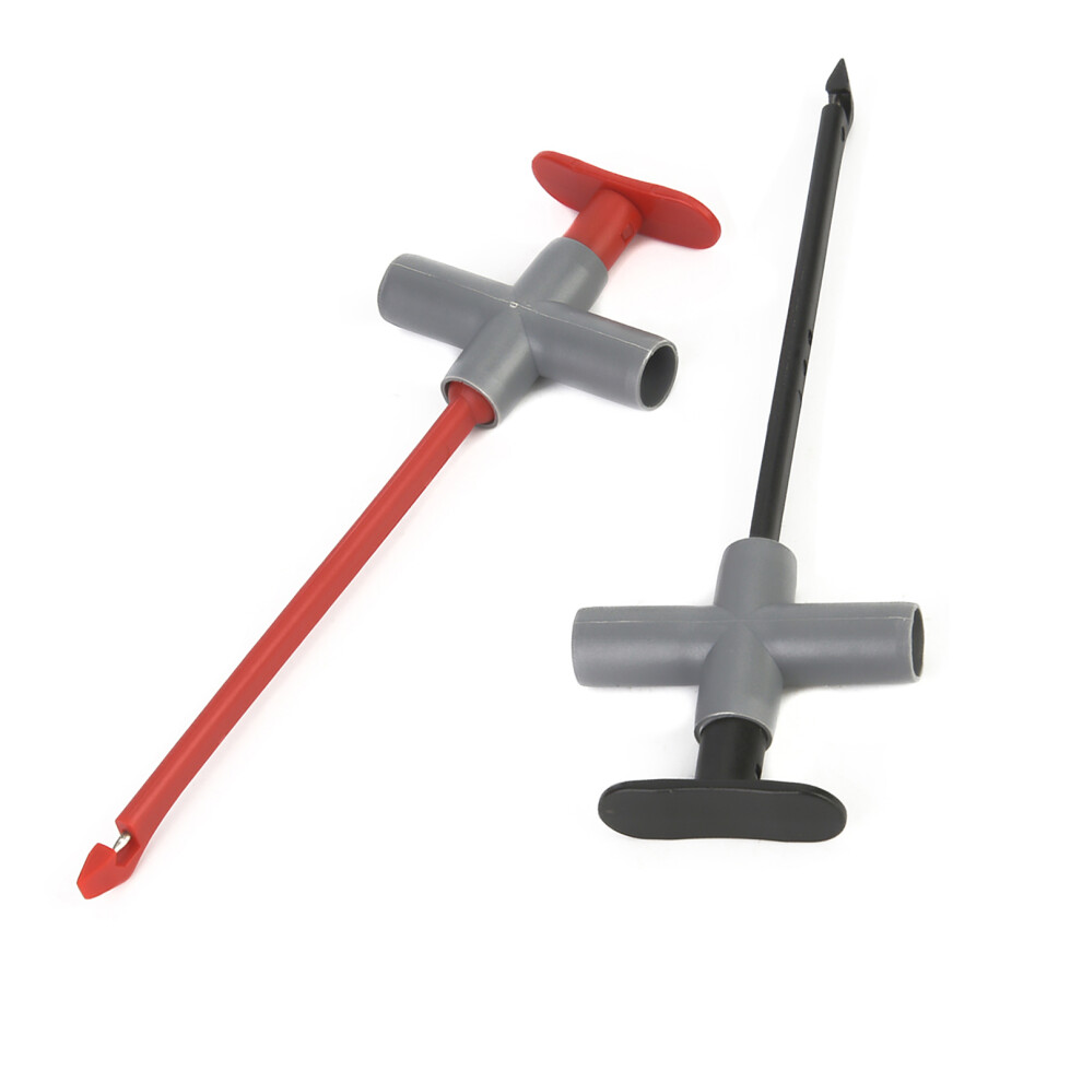2Pcs P5010 Automotive Multimeter Test Clip With 4Mm Banana Plug 7901363339697