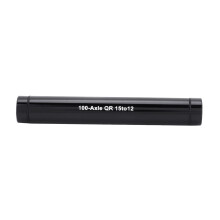 Bike Thru Axle Hub Adapter 15mm to 12mm Quick Release, Black