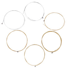 Durable Acoustic Guitar String Set 6Pcs Phosphor Copper Alloy Smooth