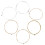 Durable Acoustic Guitar String Set 6Pcs Phosphor Copper Alloy Smooth 1