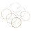 Durable Acoustic Guitar String Set 6Pcs Phosphor Copper Alloy Smooth 16