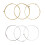 Durable Acoustic Guitar String Set 6Pcs Phosphor Copper Alloy Smooth 7