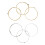 Durable Acoustic Guitar String Set 6Pcs Phosphor Copper Alloy Smooth 14