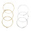 Durable Acoustic Guitar String Set 6Pcs Phosphor Copper Alloy Smooth 13