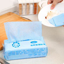 80 Stück Vlies-Spüllappen 20  20,4 cm Blau