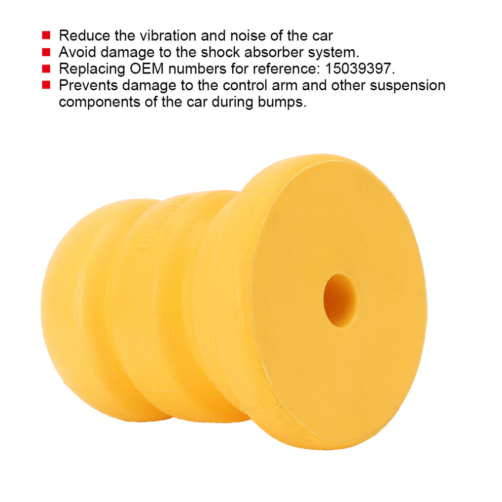 Suspension Bumper Control Arm Bump Stop Rubber For Chevy Gmc Cadillac 5031363341054