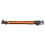7-Kern-Schirmseil 200kg 3.2m Orange/Schwarz 1