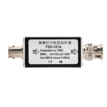 CCTV BNC Surge Protector 24V Thunder Lightning Arrester Analog Camera