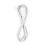 LED Multifunktionsprojektionswecker Temperaturanzeige USB Silber 3